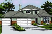 Traditional Style House Plan - 5 Beds 3 Baths 2541 Sq/Ft Plan #91-201 