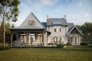 Farmhouse Style House Plan - 3 Beds 2.5 Baths 3512 Sq/Ft Plan #1114-87 Exterior 