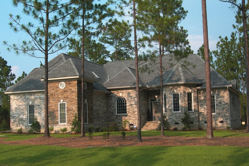 Dream House Plan - European Exterior - Front Elevation Plan #20-981