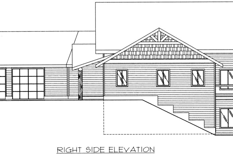 Home Plan - Exterior - Other Elevation for Modern House Plan #117-393 - 3 bed, 3 bath