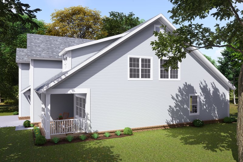 Dream House Plan - Exterior - Other Elevation for Traditional House Plan #513-2196 - 4 bed, 3.5 bath