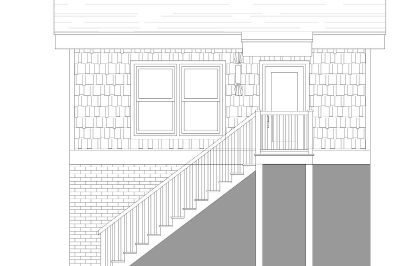 Dream House Plan - Exterior - Other Elevation for Modern House Plan #932-390, 0 bath