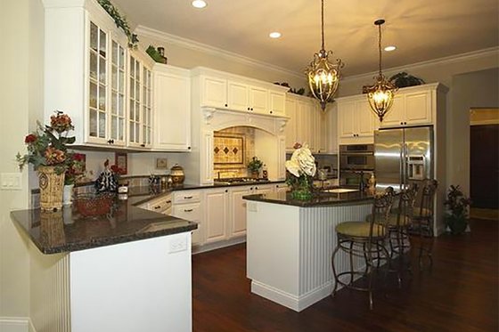 Interior - Kitchen 1 for Craftsman House Plan #132-230 - 2 bed, 2.5 bath