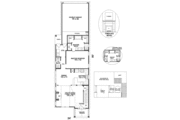 Southern Style House Plan - 4 Beds 2.5 Baths 1799 Sq/Ft Plan #81-136 