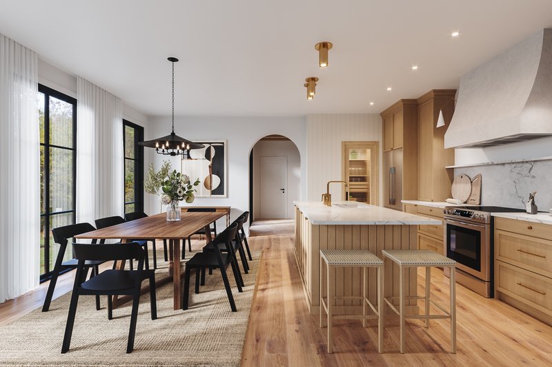 Home Plan - Interior - Kitchen 1 for Country House Plan #23-2805 - 4 bed, 2.5 bath