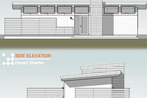Exterior - Other Elevation for Modern House Plan #556-1 - 1 bed, 1 bath