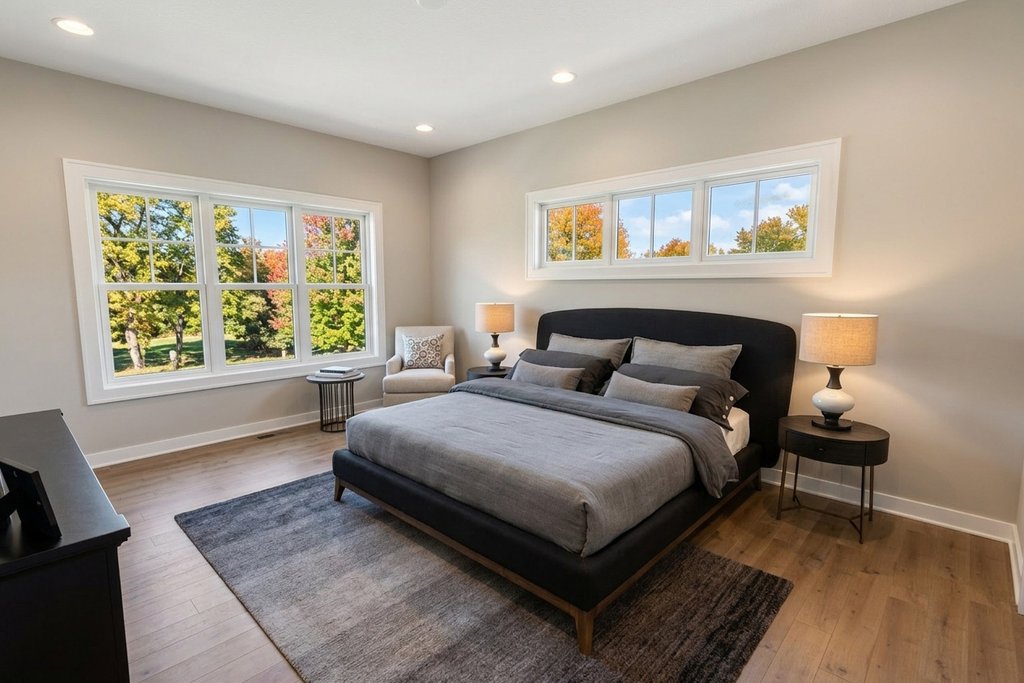 Interior - Master Bedroom 1 for Farmhouse House Plan #51-1532 - 3 bed, 2.5 bath