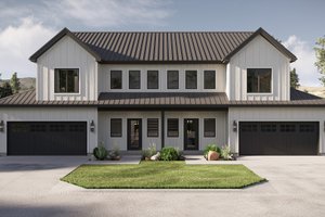 Exterior - Other Elevation for Farmhouse House Plan #455-750 - 3 bed, 2.5 bath