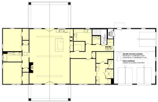 Farmhouse Floor Plan - Other Floor Plan #430-357