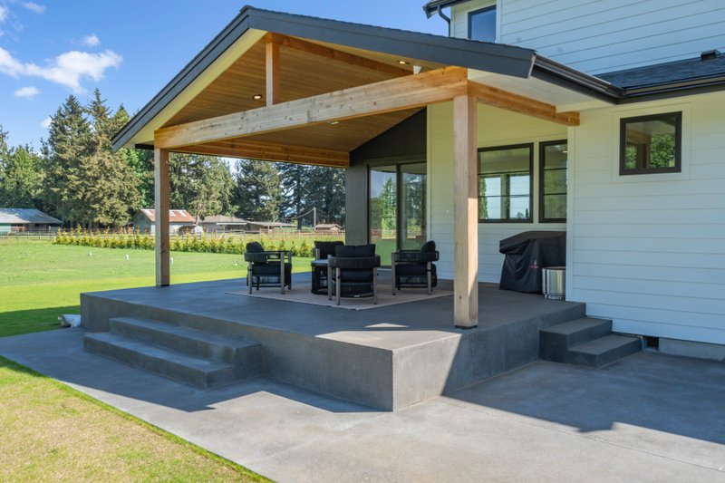 House Design - Exterior - Outdoor Living for Contemporary House Plan #1070-214 - 4 bed, 3.5 bath