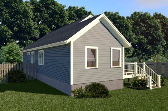 Exterior - Other Elevation for Cottage House Plan #79-144 - 4 bed, 2 bath
