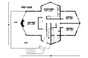 Modern Style House Plan - 3 Beds 2 Baths 1686 Sq/Ft Plan #307-101 