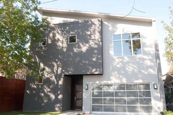 Exterior - Front Elevation for Modern House Plan #449-11 - 3 bed, 3.5 bath