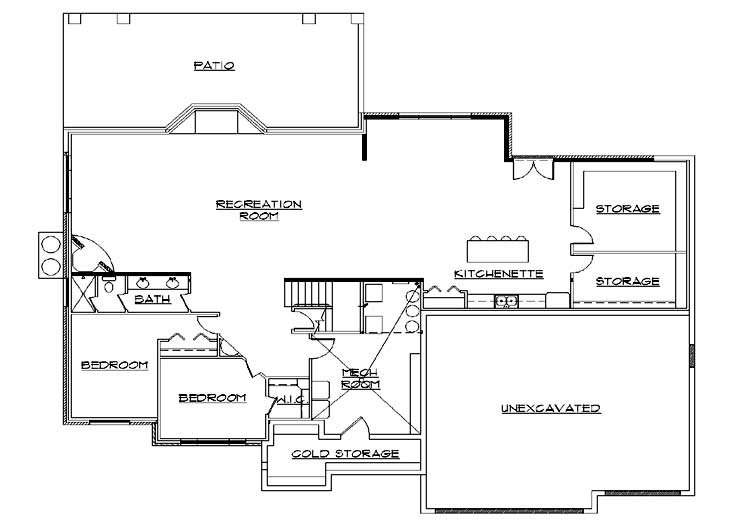 Traditional Style House Plan - 4 Beds 3.5 Baths 2798 Sq/Ft Plan #5-317 ...