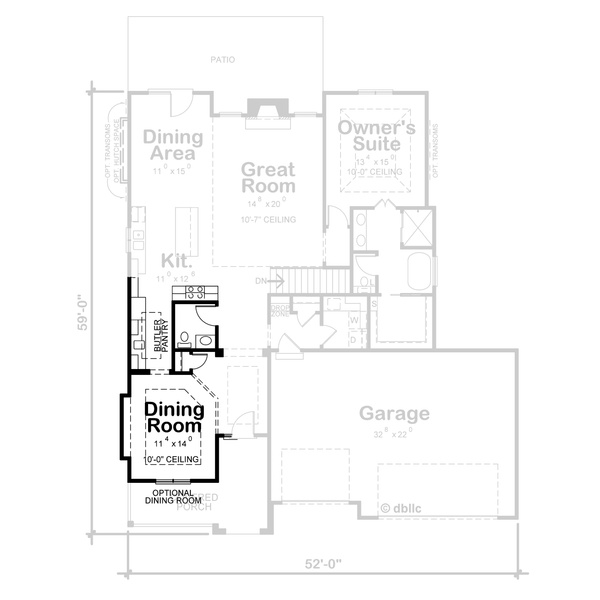 House Blueprint - European Floor Plan - Other Floor Plan #20-2575