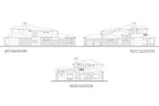 Prairie Style House Plan - 4 Beds 4.5 Baths 3716 Sq/Ft Plan #80-198 