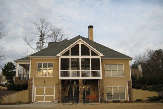 Exterior - Other Elevation 1 for Traditional House Plan #437-45 - 4 bed, 3.5 bath