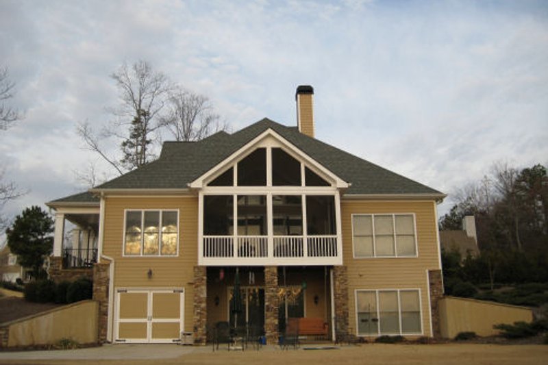 Dream House Plan - Exterior - Other Elevation 1 for Traditional House Plan #437-45 - 4 bed, 3.5 bath