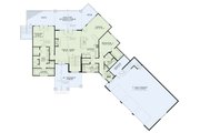 Craftsman Style House Plan - 4 Beds 4 Baths 3140 Sq/Ft Plan #17-2486 