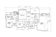 European Style House Plan - 7 Beds 4.5 Baths 6785 Sq/Ft Plan #5-453 