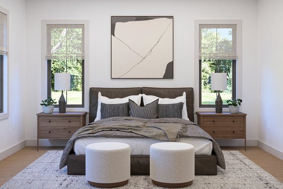 Interior - Master Bedroom for Farmhouse House Plan #455-773 - 4 bed, 4 bath
