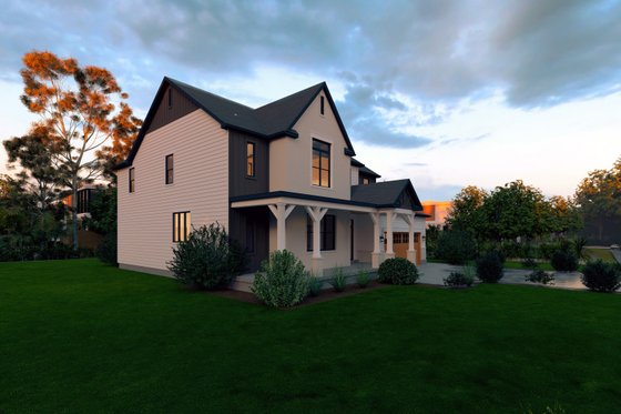 Exterior - Other Elevation for Farmhouse House Plan #1111-45 - 5 bed, 3.5 bath