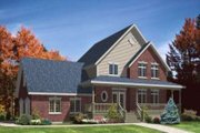 Traditional Style House Plan - 3 Beds 2.5 Baths 1870 Sq/Ft Plan #138-109 