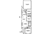 Cottage Style House Plan - 3 Beds 2 Baths 1305 Sq/Ft Plan #81-1399 