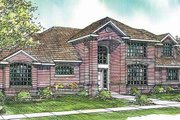 European Style House Plan - 3 Beds 2.5 Baths 2571 Sq/Ft Plan #124-209 