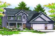 Traditional Style House Plan - 4 Beds 2.5 Baths 2024 Sq/Ft Plan #70-700 