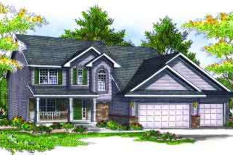 Home Plan - Traditional Exterior - Front Elevation Plan #70-700