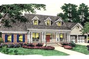 Colonial Style House Plan - 3 Beds 2.5 Baths 2225 Sq/Ft Plan #406-256 
