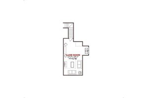 Floor Plan - Upper Floor for Traditional House Plan #63-198 - 4 bed, 2.5 bath