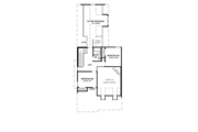 European Style House Plan - 3 Beds 2.5 Baths 1801 Sq/Ft Plan #424-83 