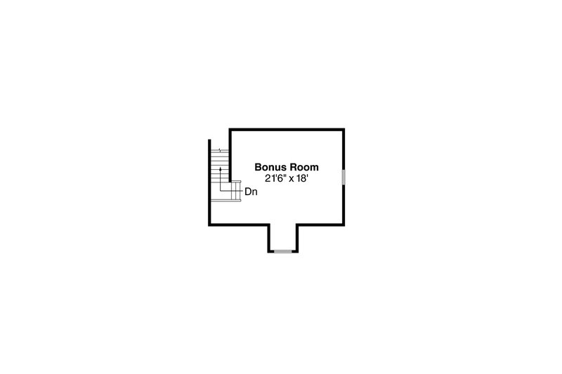 Home Plan - Floor Plan - Other Floor for Craftsman House Plan #124-628 - 3 bed, 2.5 bath
