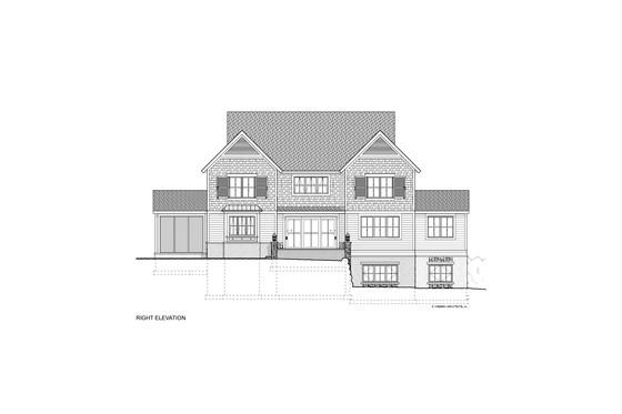 Exterior - Other Elevation 1 for Farmhouse House Plan #928-324 - 5 bed, 3.5 bath