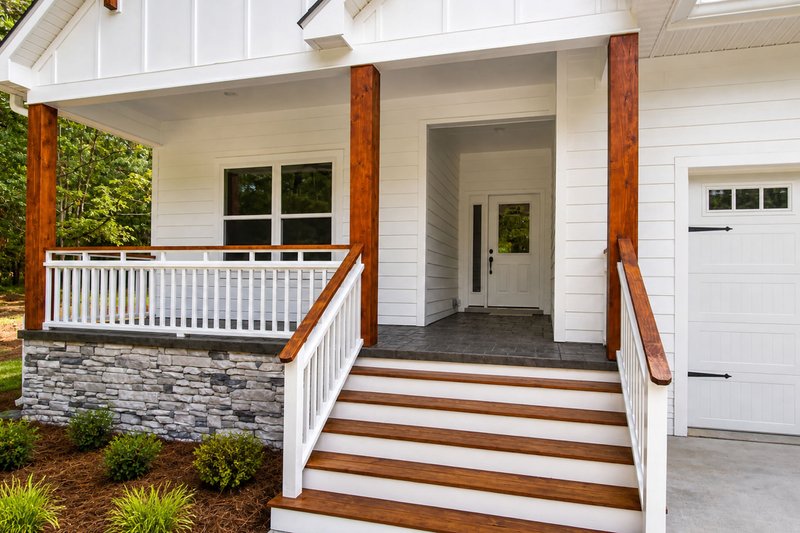 Home Plan - Exterior - Covered Porch for Craftsman House Plan #20-2269 - 3 bed, 2 bath