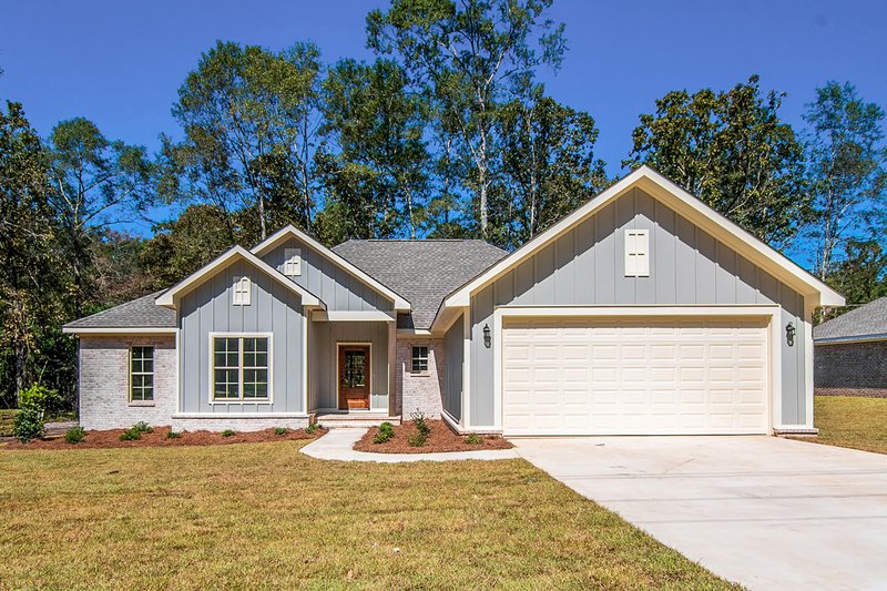 Home Plan - Ranch Exterior - Front Elevation Plan #430-93