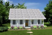 Cottage Style House Plan - 2 Beds 1 Baths 792 Sq/Ft Plan #44-268 