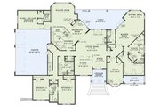 Traditional Style House Plan - 4 Beds 4 Baths 4886 Sq/Ft Plan #17-3320 