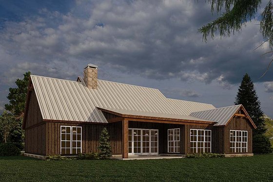 Exterior - Other Elevation 5 for Farmhouse House Plan #923-181 - 4 bed, 2.5 bath