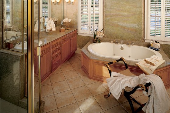 Interior - Master Bathroom for Country House Plan #929-12 - 4 bed, 3.5 bath