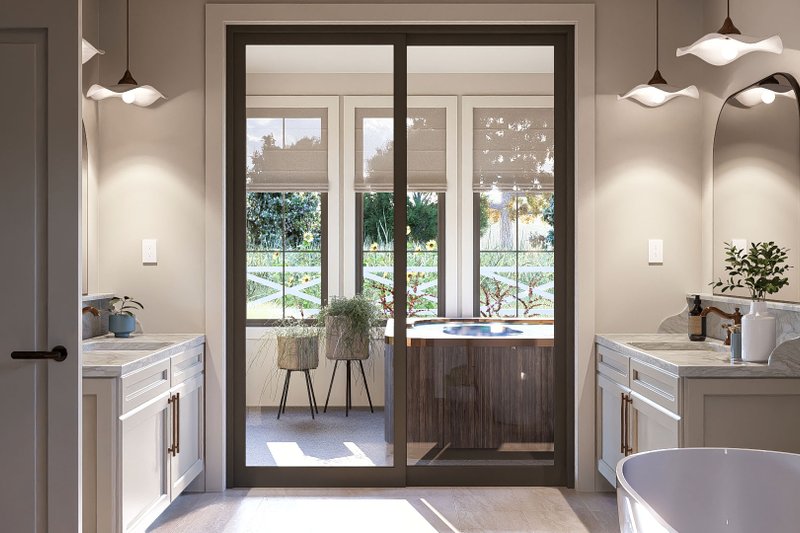 House Design - Interior - Bathroom for Farmhouse House Plan #455-359 - 4 bed, 3.5 bath