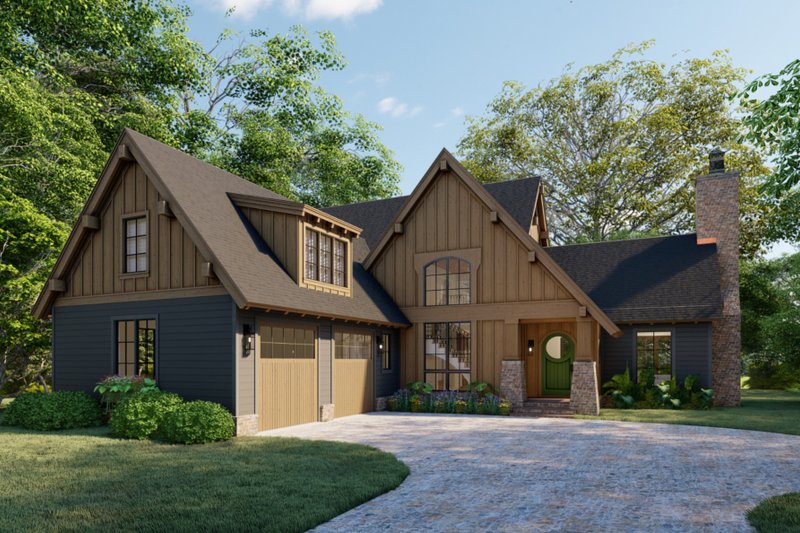 House Design - Exterior - Front Elevation 4 for Craftsman House Plan #1094-5 - 3 bed, 3.5 bath