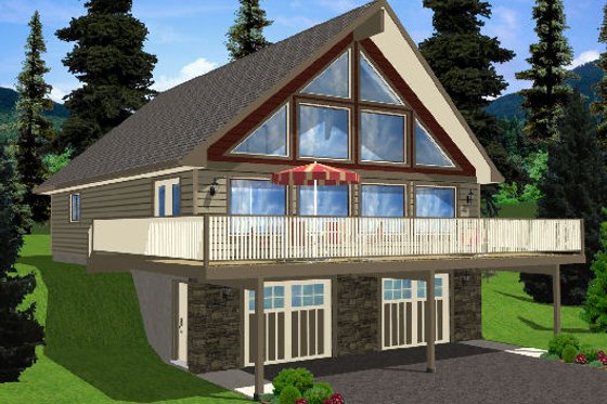 Exterior - Other Elevation for Cottage House Plan #126-167 - 4 bed, 3 bath