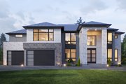 Contemporary Style House Plan - 4 Beds 4.5 Baths 4932 Sq/Ft Plan #1066-277 