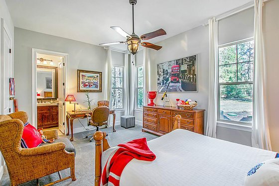 Interior - Bedroom 2 for Craftsman House Plan #17-2444 - 5 bed, 5.5 bath