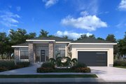 Contemporary Style House Plan - 3 Beds 2 Baths 1901 Sq/Ft Plan #1073-37 