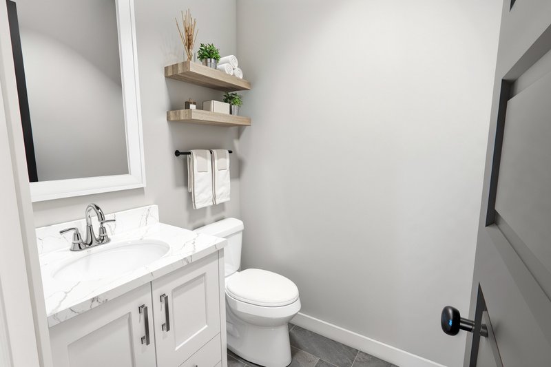 House Design - Interior - Bathroom 1 for Farmhouse House Plan #51-1269 - 3 bed, 3.5 bath