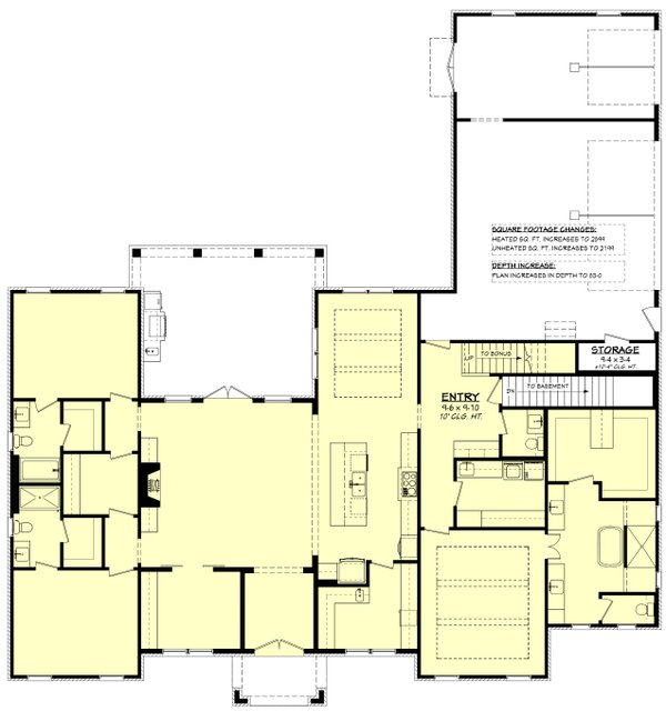 Home Plan - Southern Floor Plan - Other Floor Plan #430-354